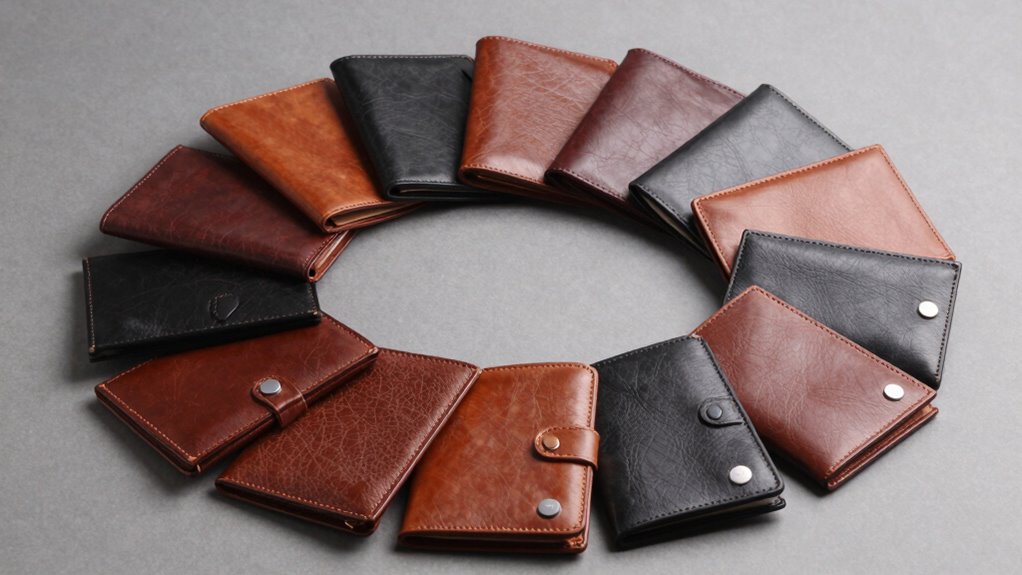 premium leather passport wallets
