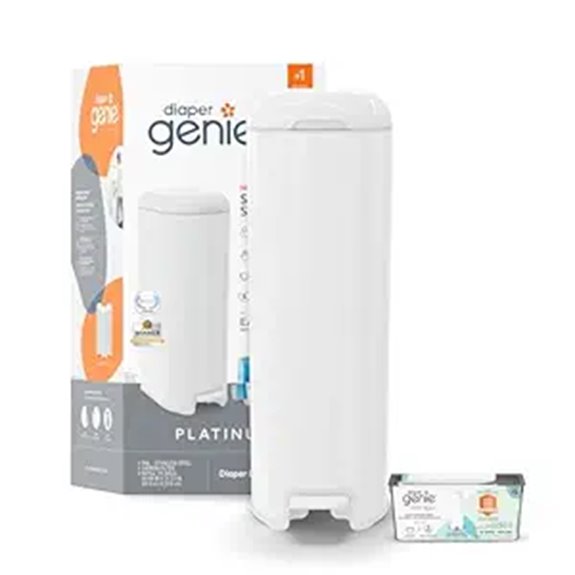 Diaper Genie Platinum Pail with Refill