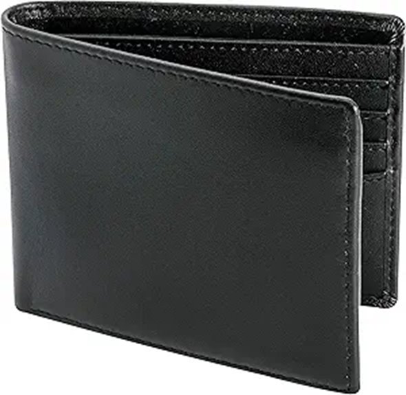 Top Grain Leather Wallet for Men with RFID Blocking