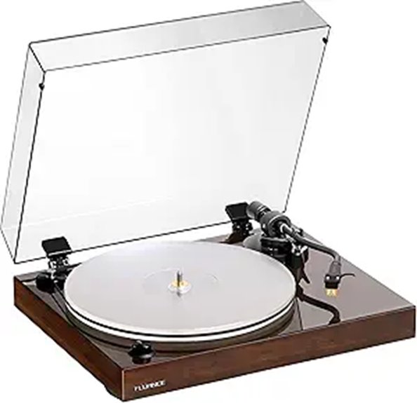 Fluance RT85N Vinyl Turntable with Cartridge and Acrylic Platter