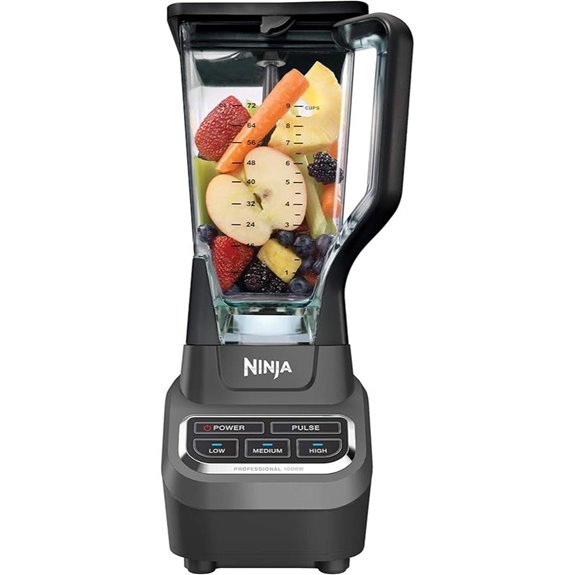 Ninja BL610 Professional 1000W Blender with 72oz Pitcher