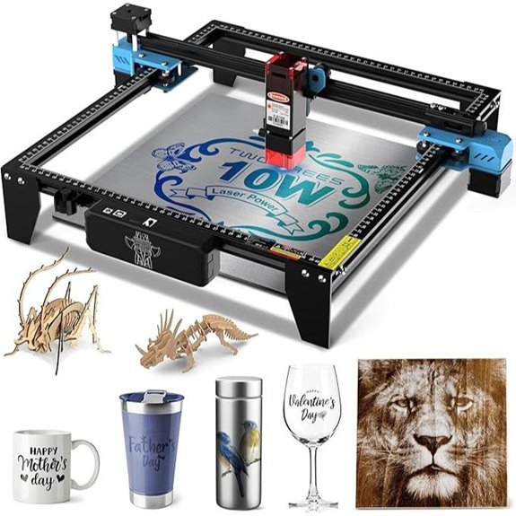 Twotrees TTS-10 Pro Laser Engraver and Cutter