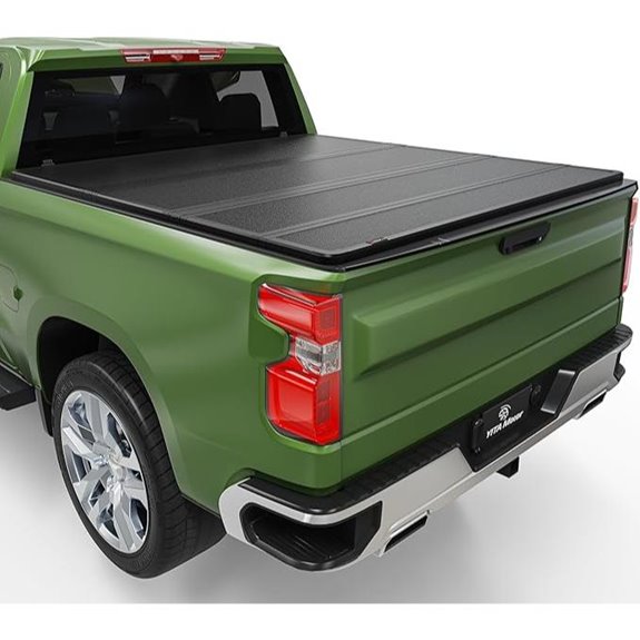 YITAMOTOR Quad Fold Hard Truck Tonneau Cover