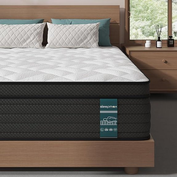 Sleepmax Queen 14-Inch Hybrid Mattress with Support