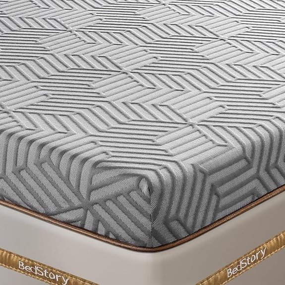 BedStory Queen Memory Foam Mattress Topper