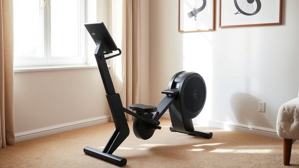 quiet apartment rowing machines