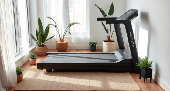 quiet apartment treadmill options
