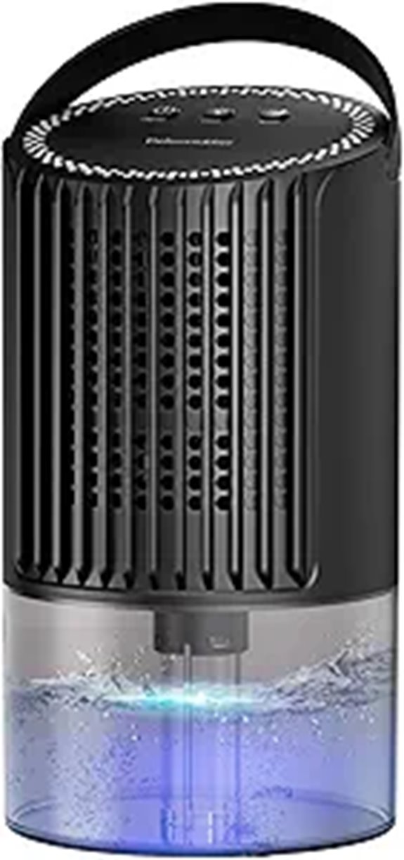 Mini Dehumidifier with LED Auto Shut-Off Quiet 350 sq ft