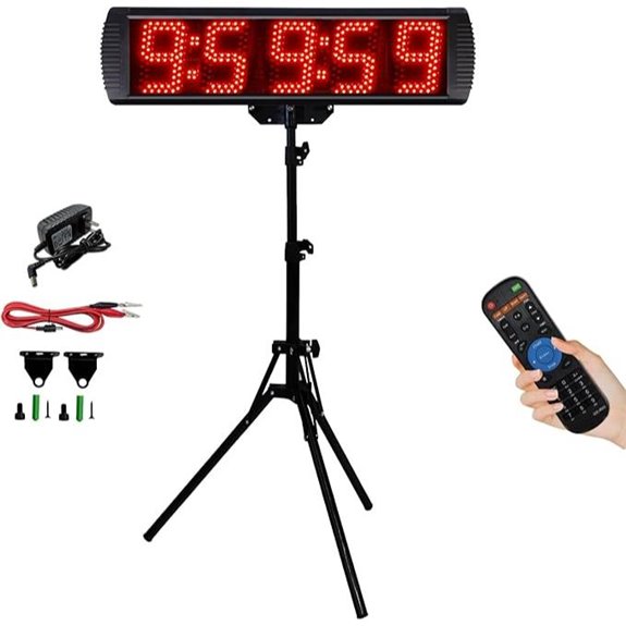 Race Timer with Tripod and LED Display