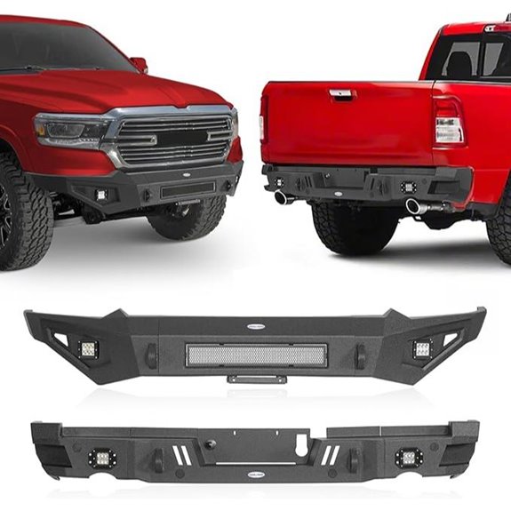 Hooke Road Ram 1500 Bumper Kit with LED Lights