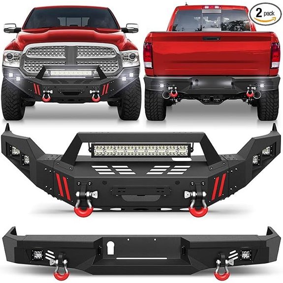 Heavy Duty Steel Bumper for 2013-2024 Ram 1500