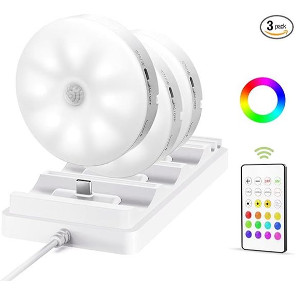 EZVALO Rechargeable Under Cabinet Lights (3-Pack)