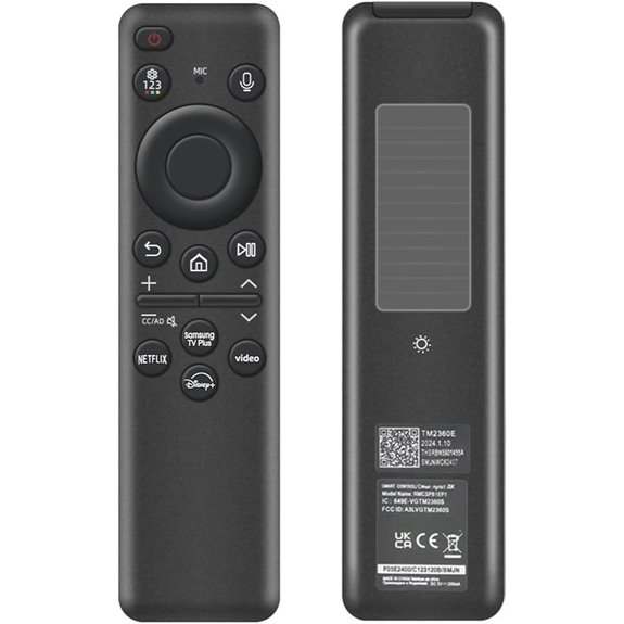 Rechargeable Voice Remote for Samsung Smart TVs