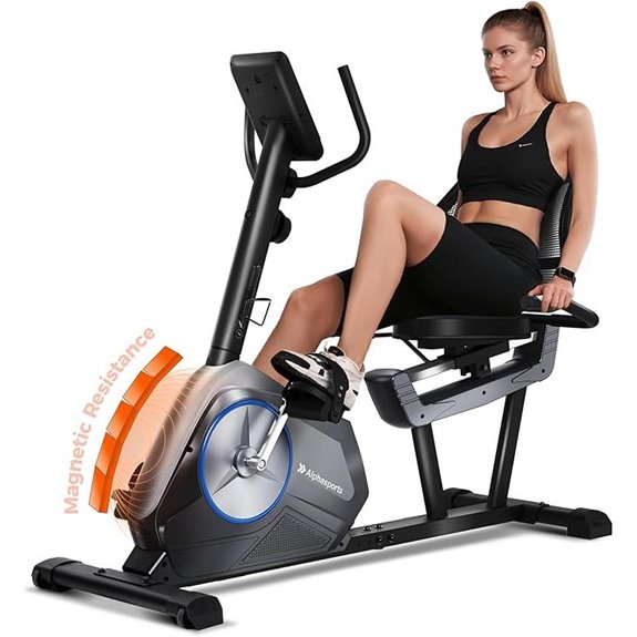 LUXECYCLES Recumbent Exercise Bike for Adults/Seniors