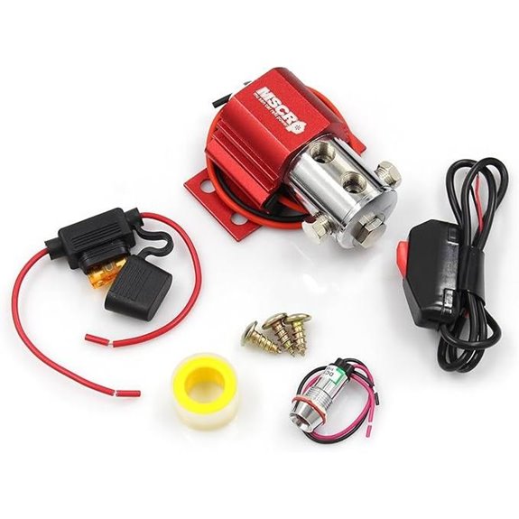 Universal Front Brake Line Lock Kit (Red)