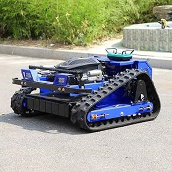 Infront Remote Control Lawn Mower with Adjustable Height