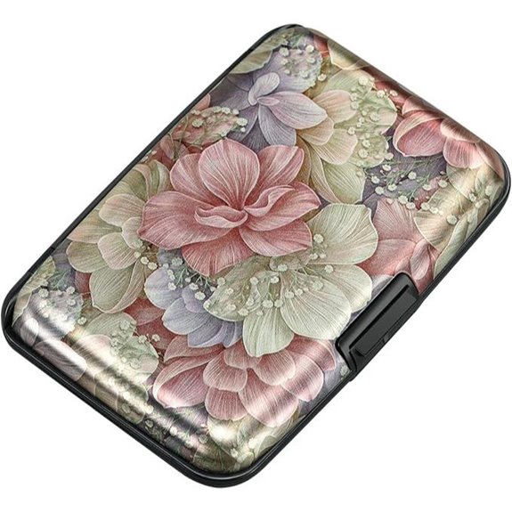 ELFISH RFID Aluminum Wallet Credit Card Holder