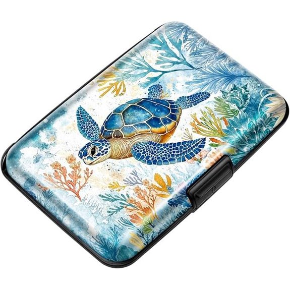 RFID Blocking Slim Credit Card Holder for Travel