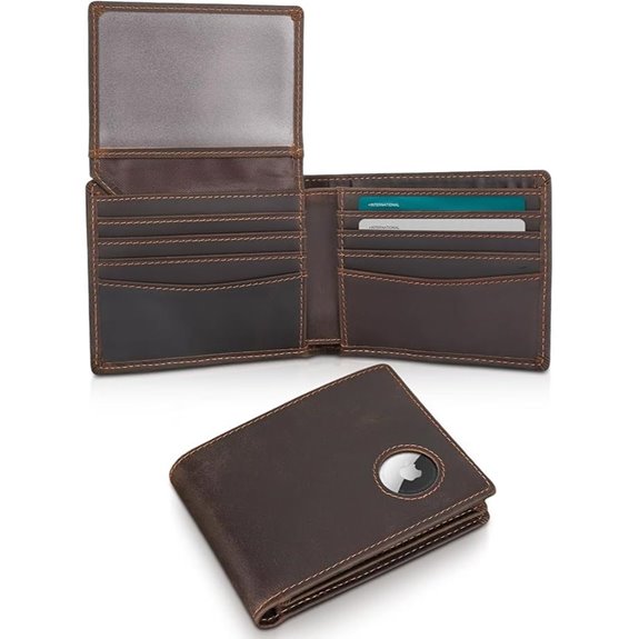 Polare RFID Blocking Leather Bifold Wallet for Men