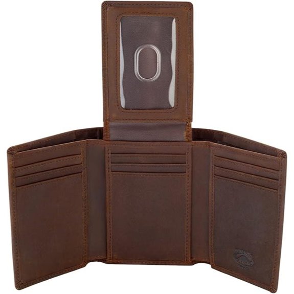 Stealth Mode Leather Wallet for Men with RFID