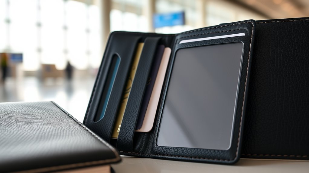 rfid blocking travel organizer