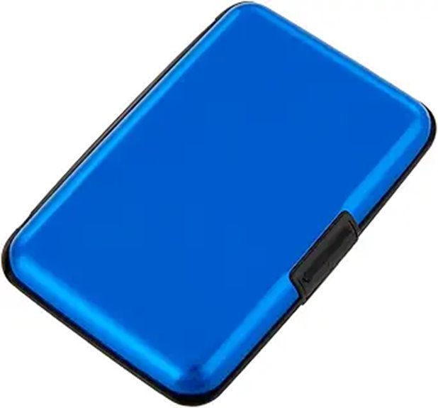 RFID Blocking Metal Credit Card Wallet for WoMen Men