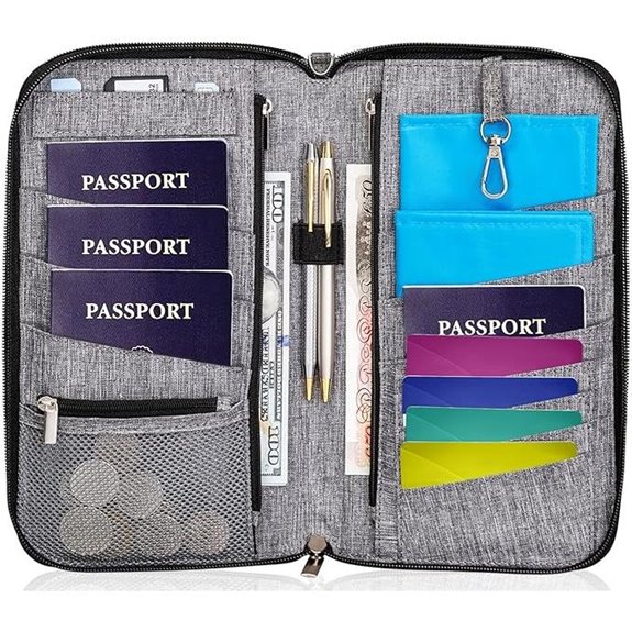 Valante RFID Passport Holder Wallet for Family Travel