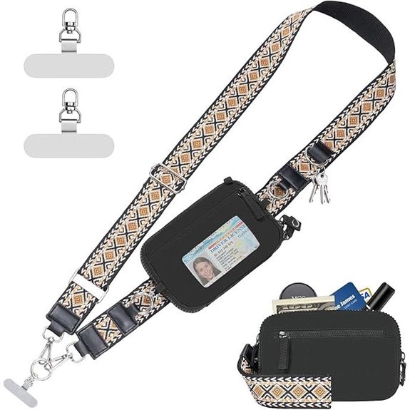 Clip & Go Phone Wallet Lanyard with RFID