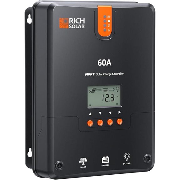 RICH SOLAR 60A MPPT Solar Charge Controller