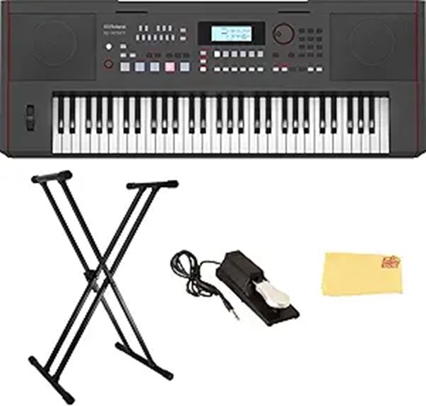 Roland E-X50 Keyboard Bundle with Accessories