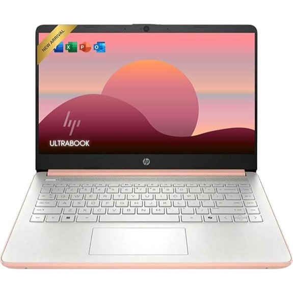 rose gold ultrabook laptop