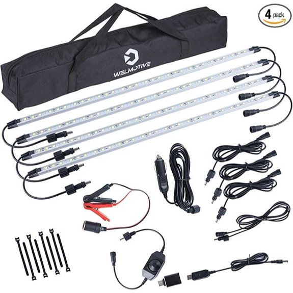 12V LED Interior Light Bar Kit for RVs