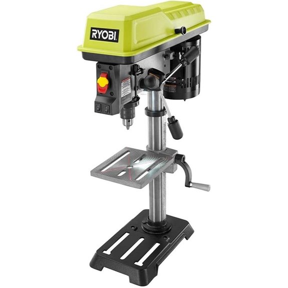 RYOBI 10 in. 5 Speed Drill Press with EXACTLINE Alignment System
