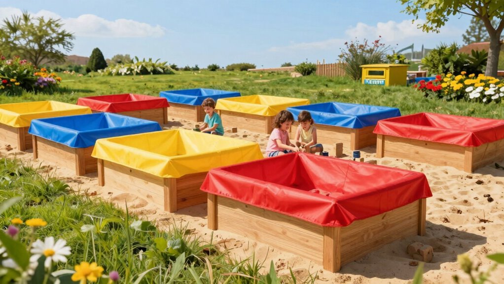 safe covered sandbox options