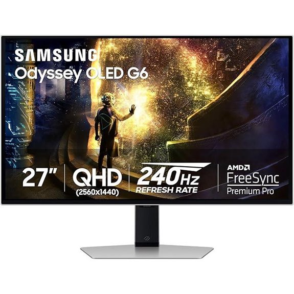 Samsung 27” Odyssey OLED G6 Gaming Monitor