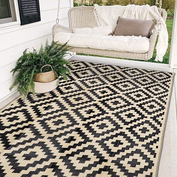 SAND MINE Waterproof Outdoor Rug (5x8 ft)