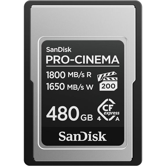 SanDisk 480GB PRO-Cinema CFexpress Type A Card