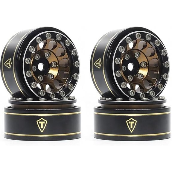 TREAL Beadlock Wheels for SCX24 AX24 Crawler