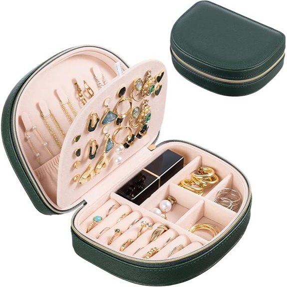 ProCase Travel Jewelry Box in Seashell Design