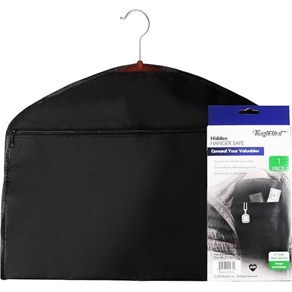 Hidden Hanger Diversion Safe for Valuables