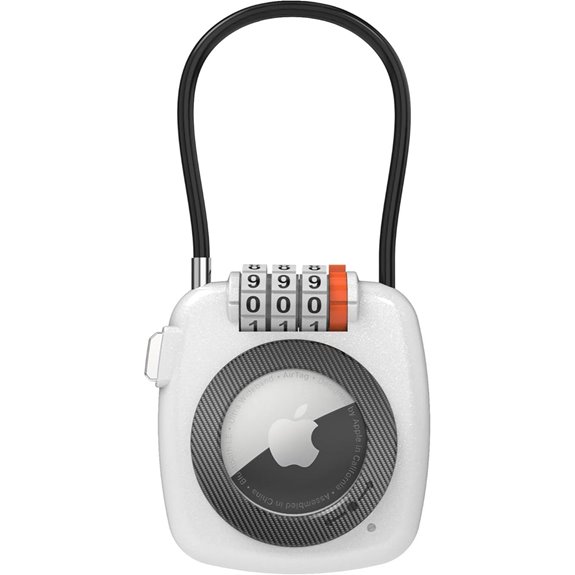 secure airtag lock holder