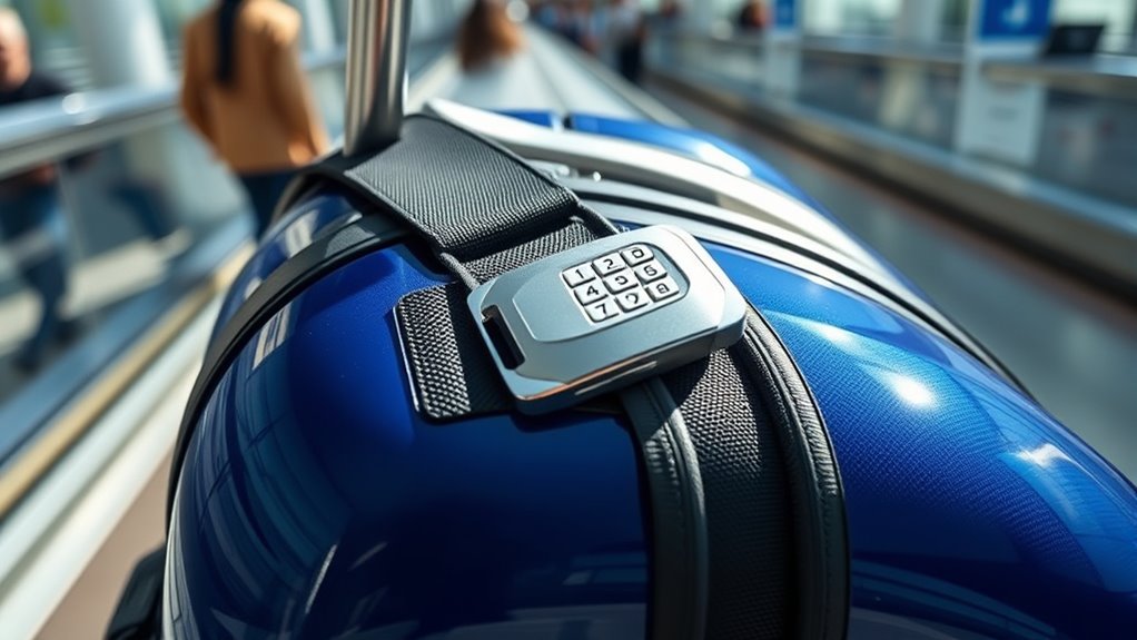secure durable luggage straps