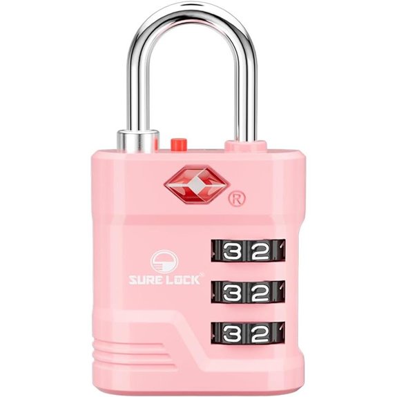 secure luggage with open alert