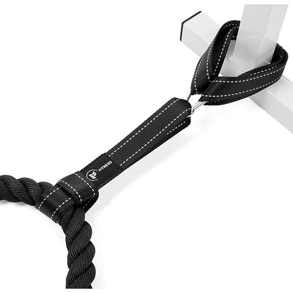 Battle Rope Anchor Strap Kit with Carabiner