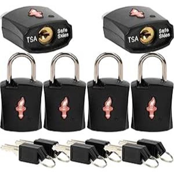 TSA Approved Lock Set for Luggage and Travel