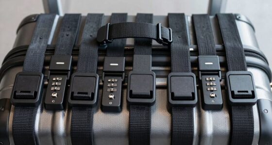 secure travel luggage straps