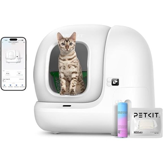 PETKIT PuraMax 2 Self-Cleaning Cat Litter Box Bundle