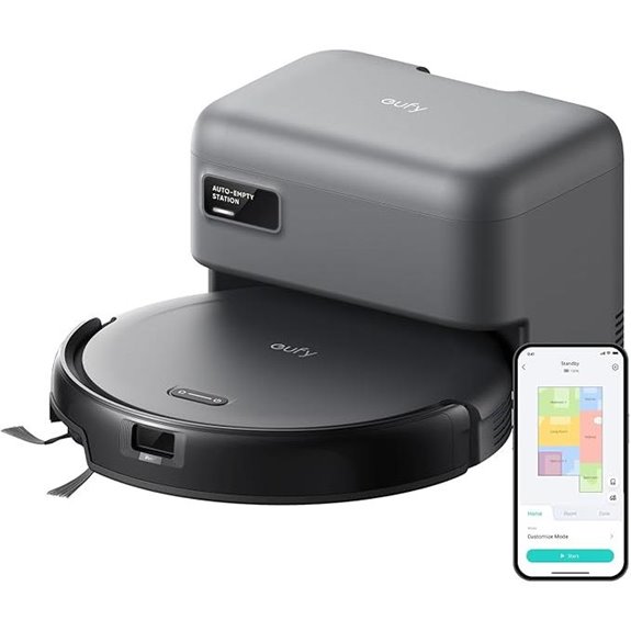 Eufy C10 Robot Vacuum with Self-Emptying and Smart Mapping