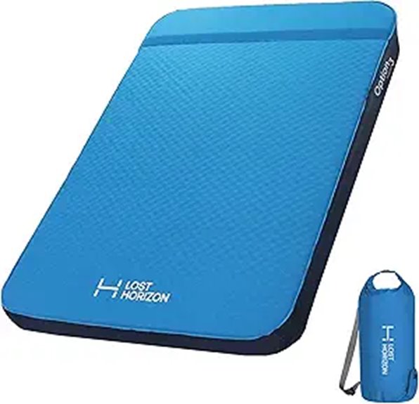 LOSTHORIZON Self-Inflating Camping Mattress with Pump