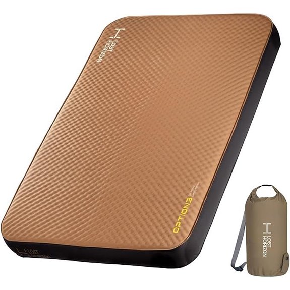 LOSTHORIZON Self-Inflating Camping Mattress with Air Pump